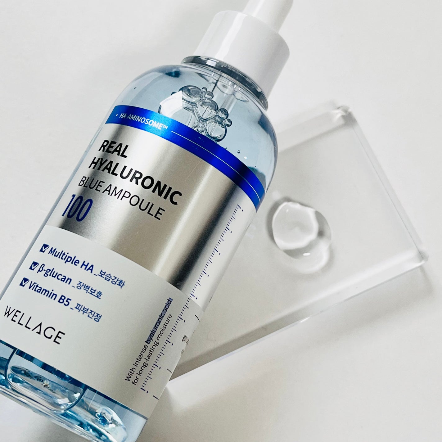 リアルヒアルロニックブルーアンプル 100/Wellage/美容液を使ったクチコミ(8枚目)