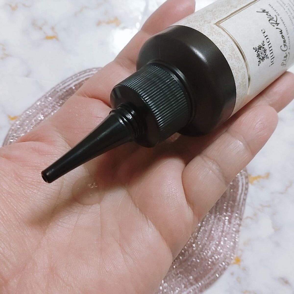 ナノグロウリッチ/iqumore/頭皮ローションを使ったクチコミ（3枚目）