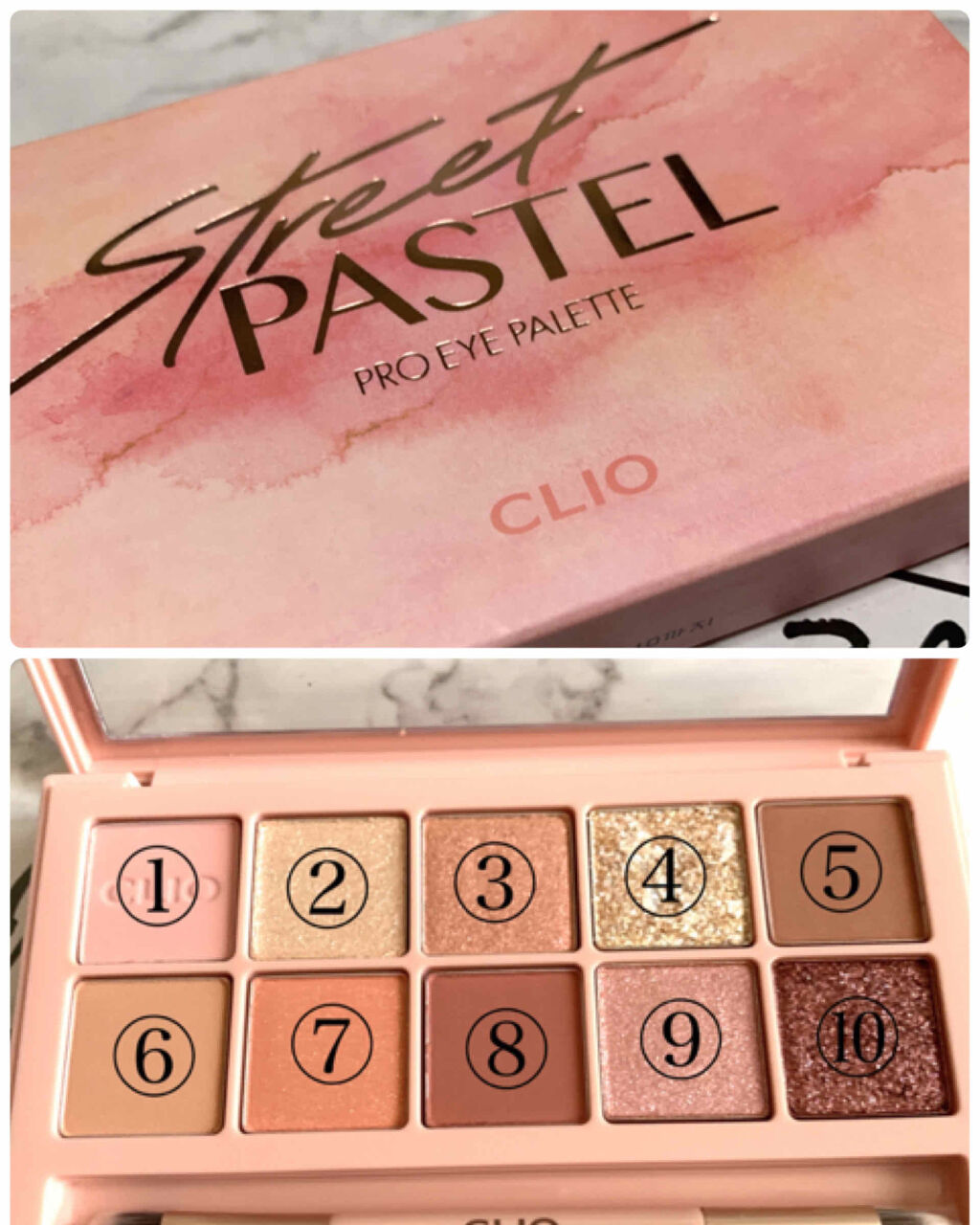 プロ アイ パレット/CLIO/アイシャドウパレットを使ったクチコミ（1枚目）