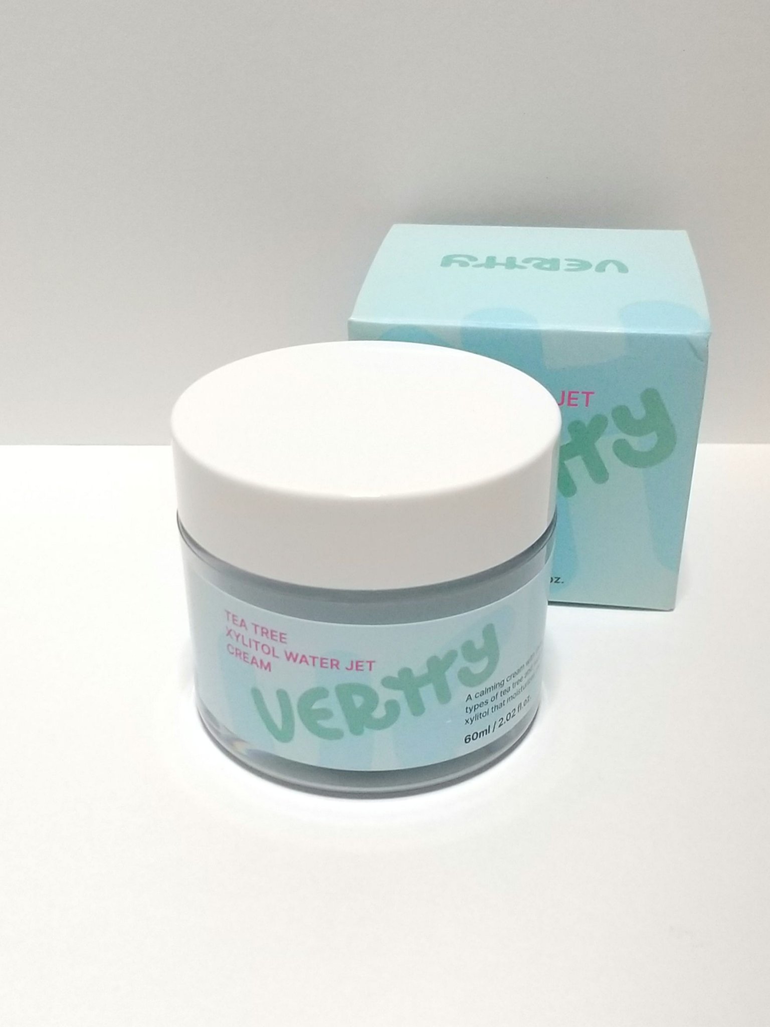 ティーツリーキシリトールウォータージェットクリーム/Vertty/フェイスクリームを使ったクチコミ（1枚目）