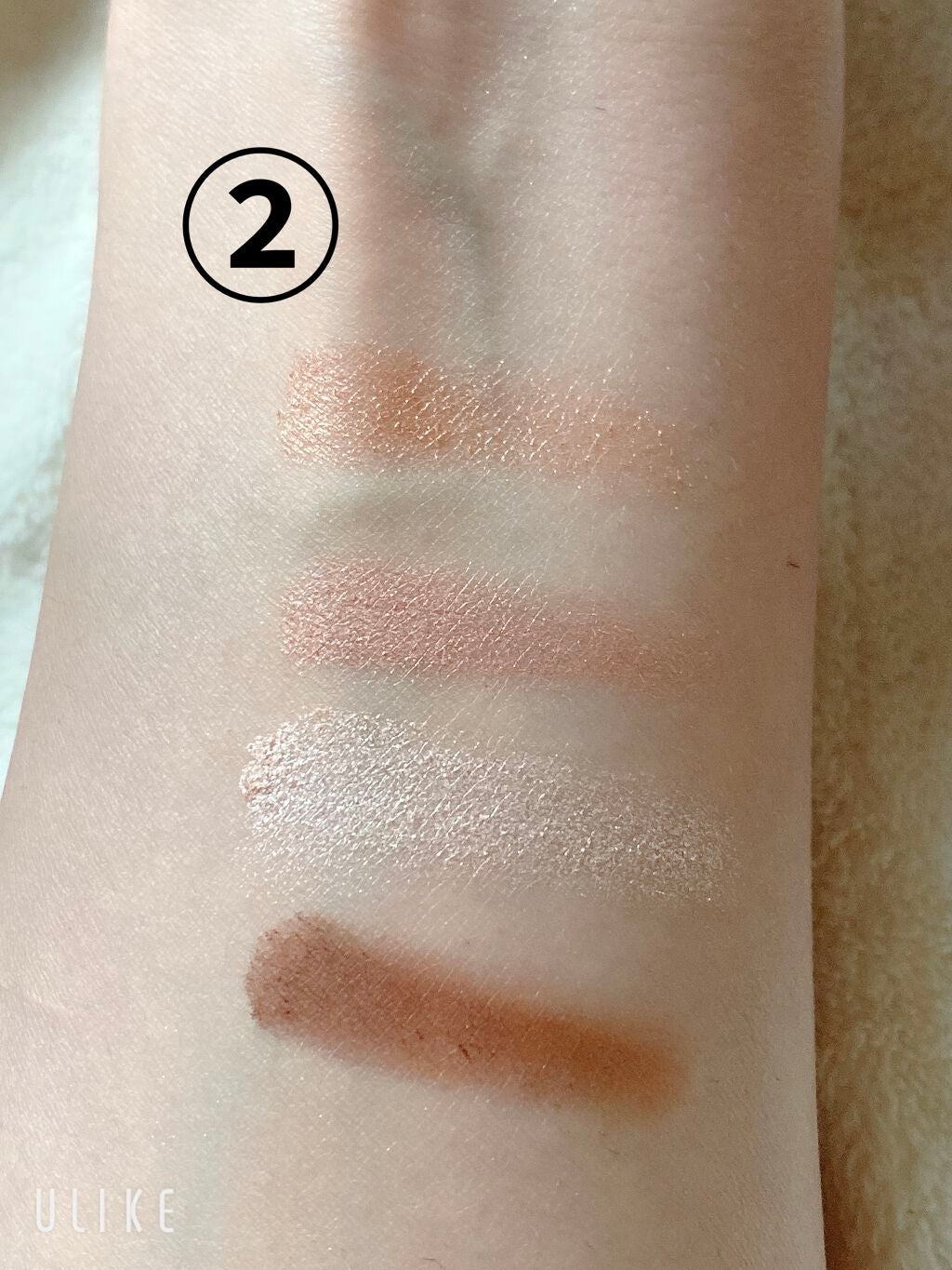 リラクシーアイシャドウ/GENE TOKYO/アイシャドウパレットを使ったクチコミ(4枚目)