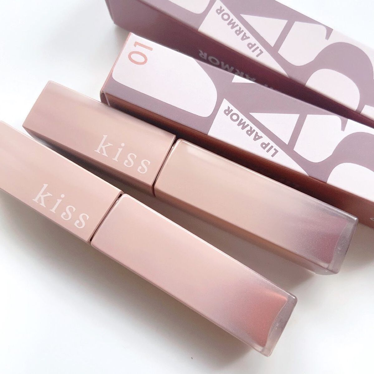 リップアーマー/KiSS/口紅を使ったクチコミ（3枚目）