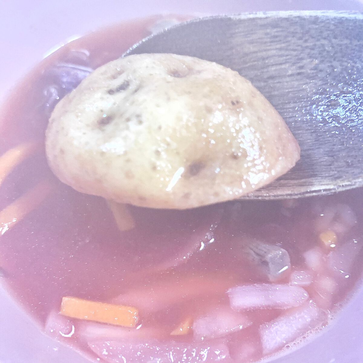 もち麦スープ/ラコックマルシェ/低糖質食品を使ったクチコミ（2枚目）