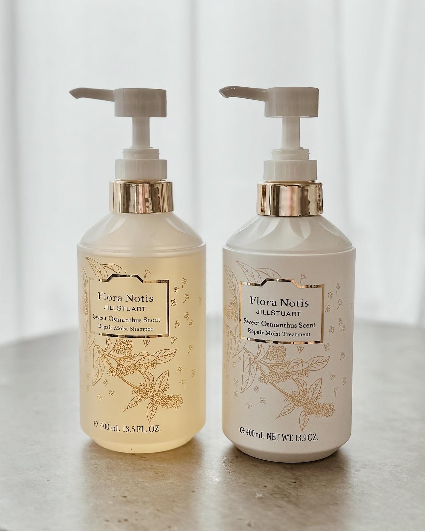 スウィートオスマンサス オードパルファン&リペアヘアオイル/Flora Notis JILL STUART/その他キットセットを使ったクチコミ(1枚目)