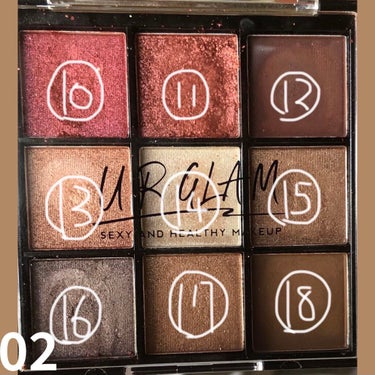 UR GLAM　BLOOMING EYE COLOR PALETTE/U R GLAM/アイシャドウパレットを使ったクチコミ（5枚目）