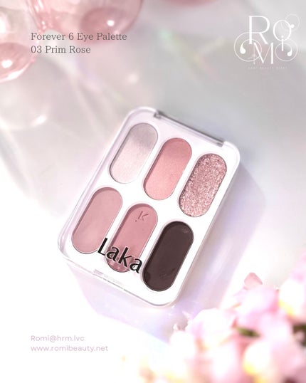 フォーエバー6アイパレット/Laka/アイシャドウパレットを使ったクチコミ(1枚目)