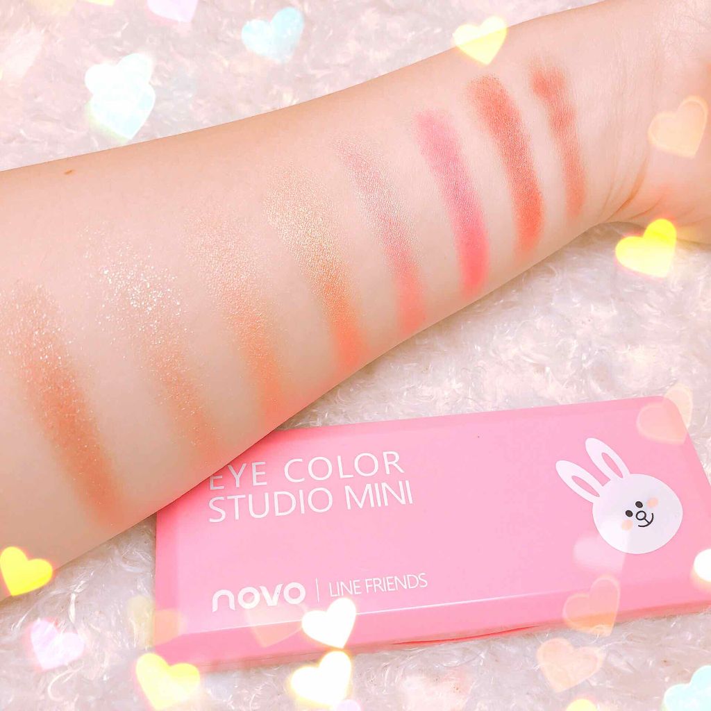 novo アイシャドウパレット/NOVO/アイシャドウパレットを使ったクチコミ(2枚目)
