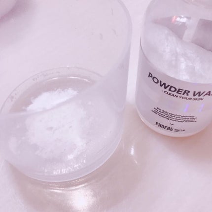 POWDER WASH/PHOEBE BEAUTY UP/洗顔パウダーを使ったクチコミ(2枚目)