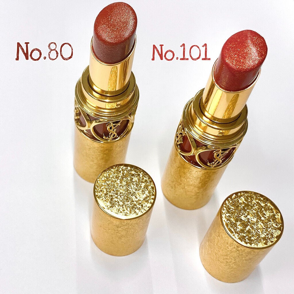 ルージュ ヴォリュプテ シャイン コレクター (NOEL LOOK 2021)/YVES SAINT LAURENT BEAUTE/口紅を使ったクチコミ(2枚目)
