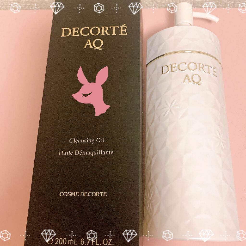 AQ クレンジング オイル/DECORTÉ/オイルクレンジングを使ったクチコミ（1枚目）