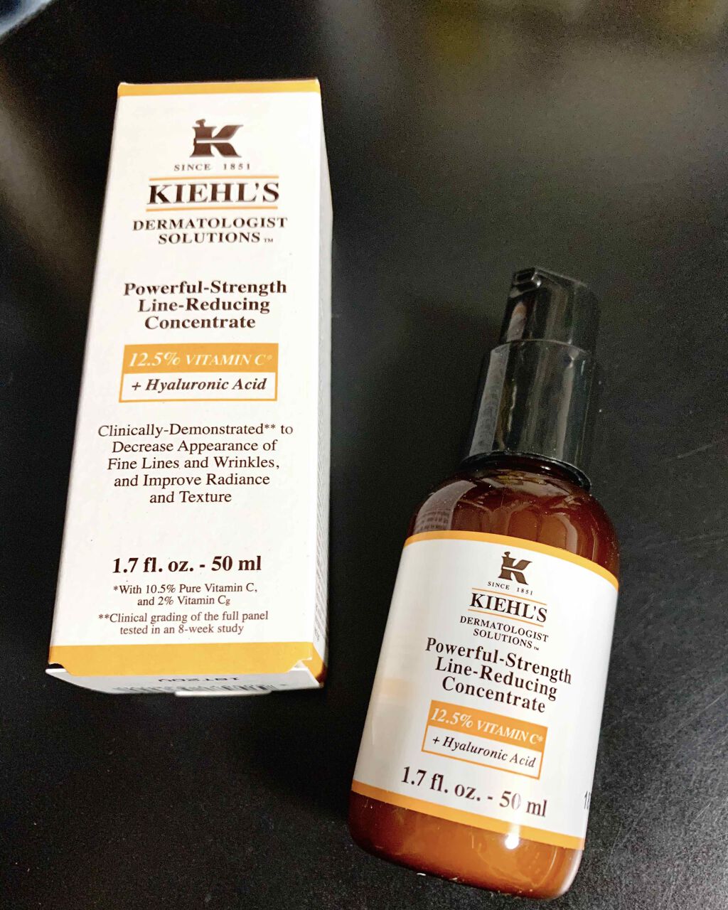 DS ライン コンセントレート 12.5 C/Kiehl's/美容液を使ったクチコミ（1枚目）