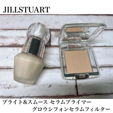 グロウシフォン セラムフィルター/JILL STUART/パウダーファンデーションを使ったクチコミ（1枚目）