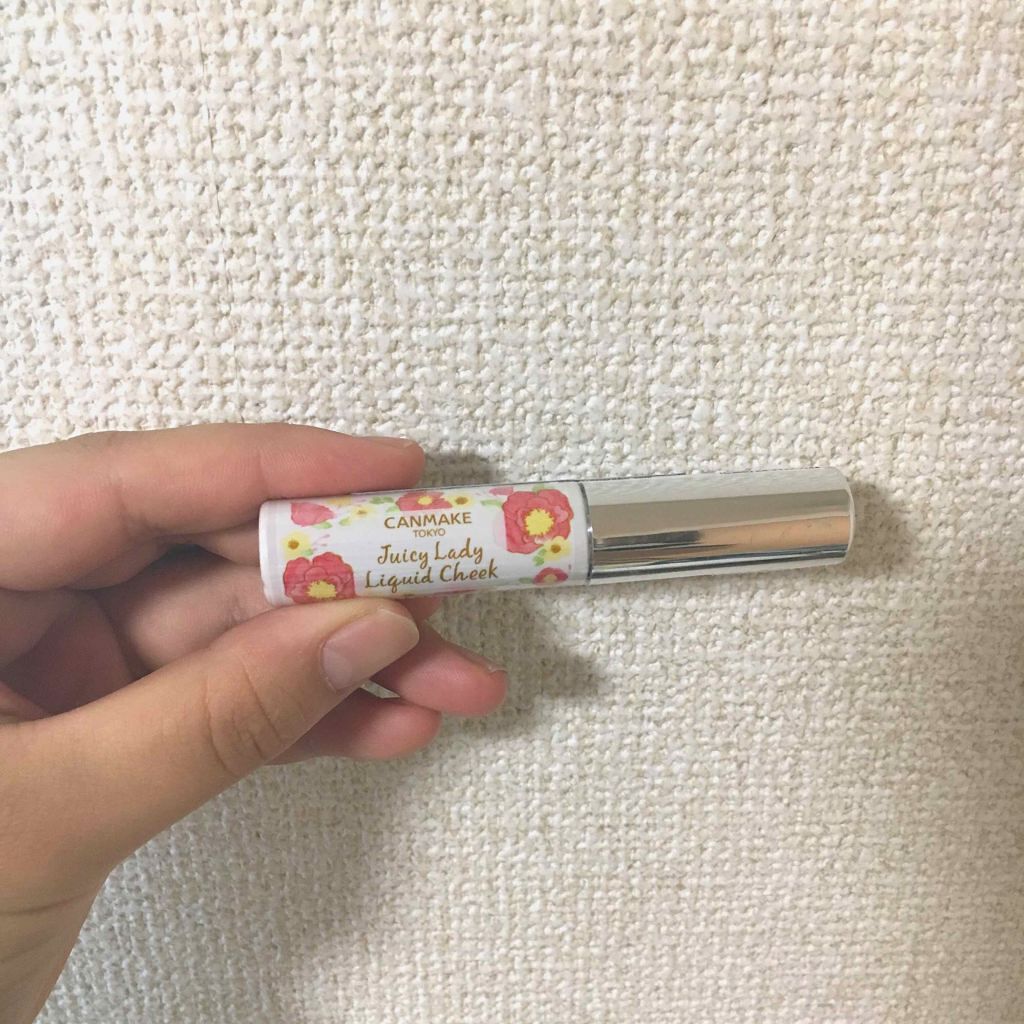 ジューシーレディリキッドチーク/キャンメイク/リキッドチークを使ったクチコミ(1枚目)