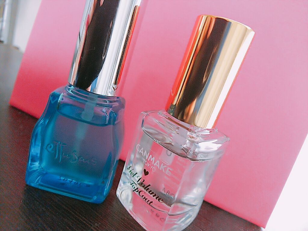 クイックトップコート/ettusais/ネイルトップコートを使ったクチコミ（1枚目）