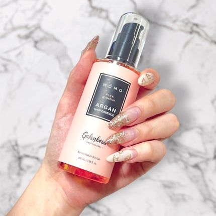 モモアルガンヘアエッセンス/ガランビュー/ヘアオイルを使ったクチコミ(2枚目)