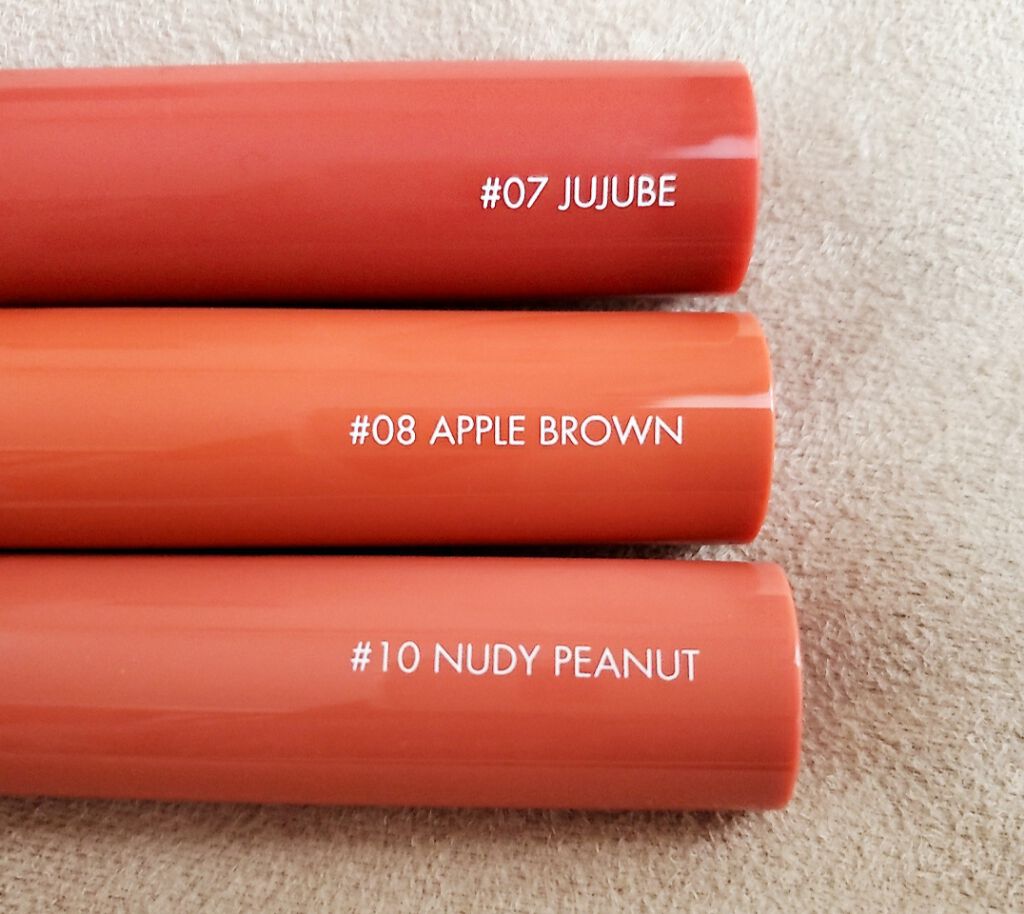 ジューシーラスティングティント/rom&nd/リップティントを使ったクチコミ(2枚目)