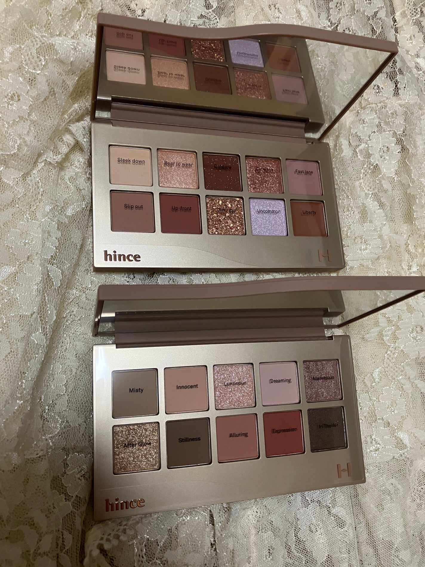 ニューデップスアイシャドウパレット/hince/アイシャドウパレットを使ったクチコミ(3枚目)