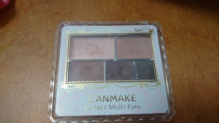 パーフェクトマルチアイズ/キャンメイク/アイシャドウパレットを使ったクチコミ(1枚目)