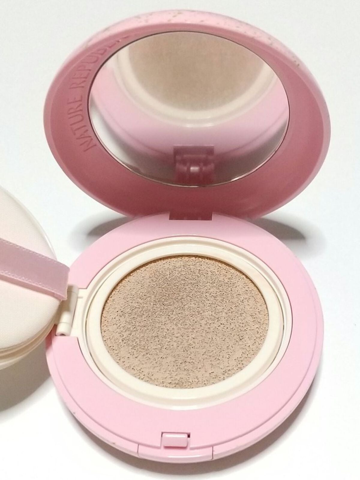 PROBIOエッセンスクッション/ネイチャーリパブリック/クッションファンデーションを使ったクチコミ(3枚目)