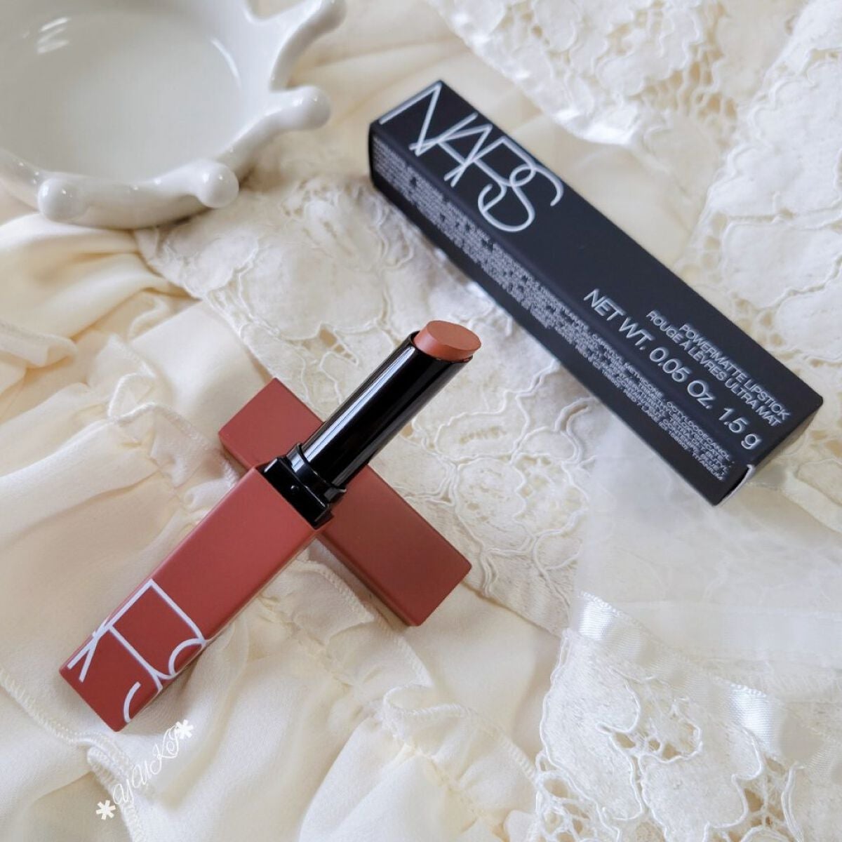 パワーマット リップスティック/NARS/口紅を使ったクチコミ(3枚目)