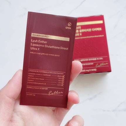 ヨエスターGLTダイレクトウルトラX/ESTHER FORMULA/美容サプリメントを使ったクチコミ(4枚目)