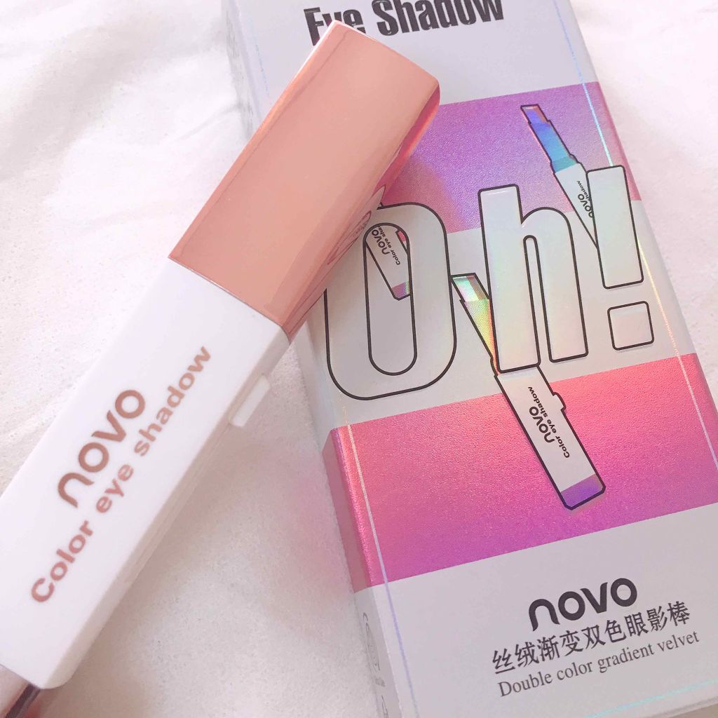 グラデーションアイシャドウ/NOVO/スティックアイシャドウを使ったクチコミ（1枚目）