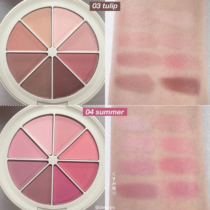 ミドルトーンアイシャドウコレクターパレット/Laka/アイシャドウパレットを使ったクチコミ(6枚目)