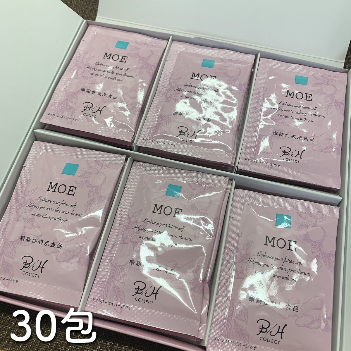 MOE/B/H COLLECT/健康サプリメントを使ったクチコミ（2枚目）