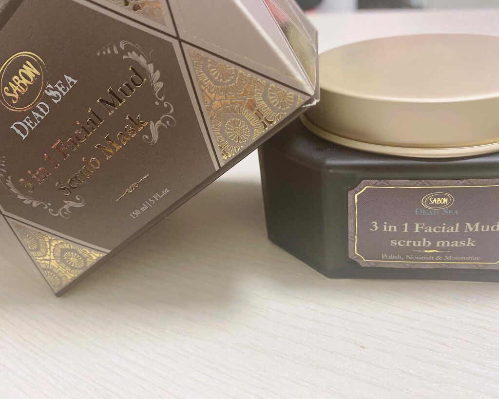 3in1 フェイシャル マッド スクラブ マスク/SABON/洗い流すパック・マスクを使ったクチコミ(1枚目)