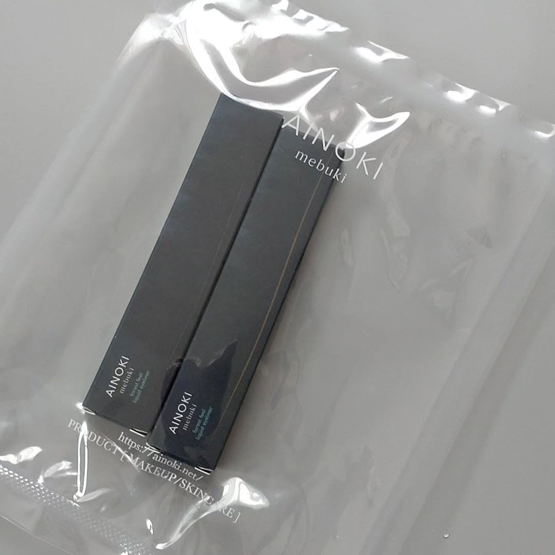 フォレスト フィール リキッド アイライナー/AINOKI mebuki/リキッドアイライナーを使ったクチコミ(2枚目)