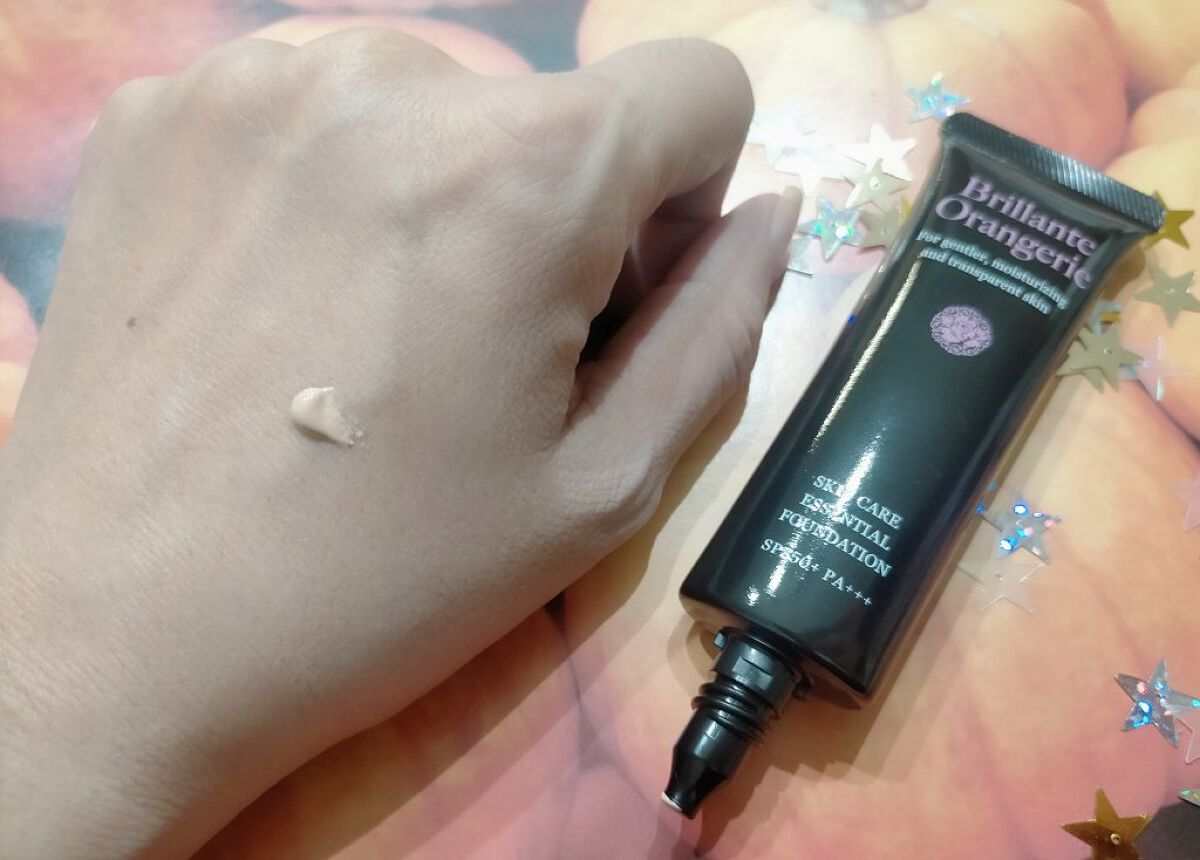 ブリリアントオランジュリー　スキンケアエッセンシャルファンデーション/BRILLIANT/リキッドファンデーションを使ったクチコミ（2枚目）