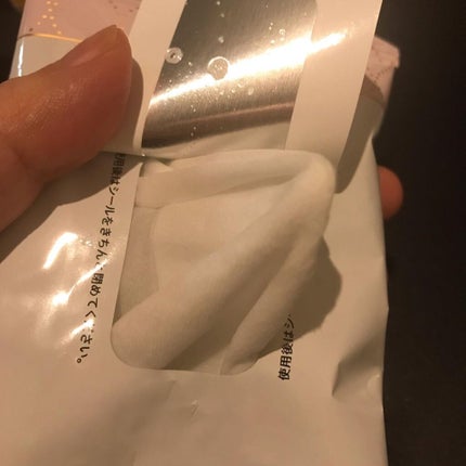 メイクの上からリフレッシュシート うるおいしっとりタイプ/ビオレ/フェイスシートを使ったクチコミ(4枚目)