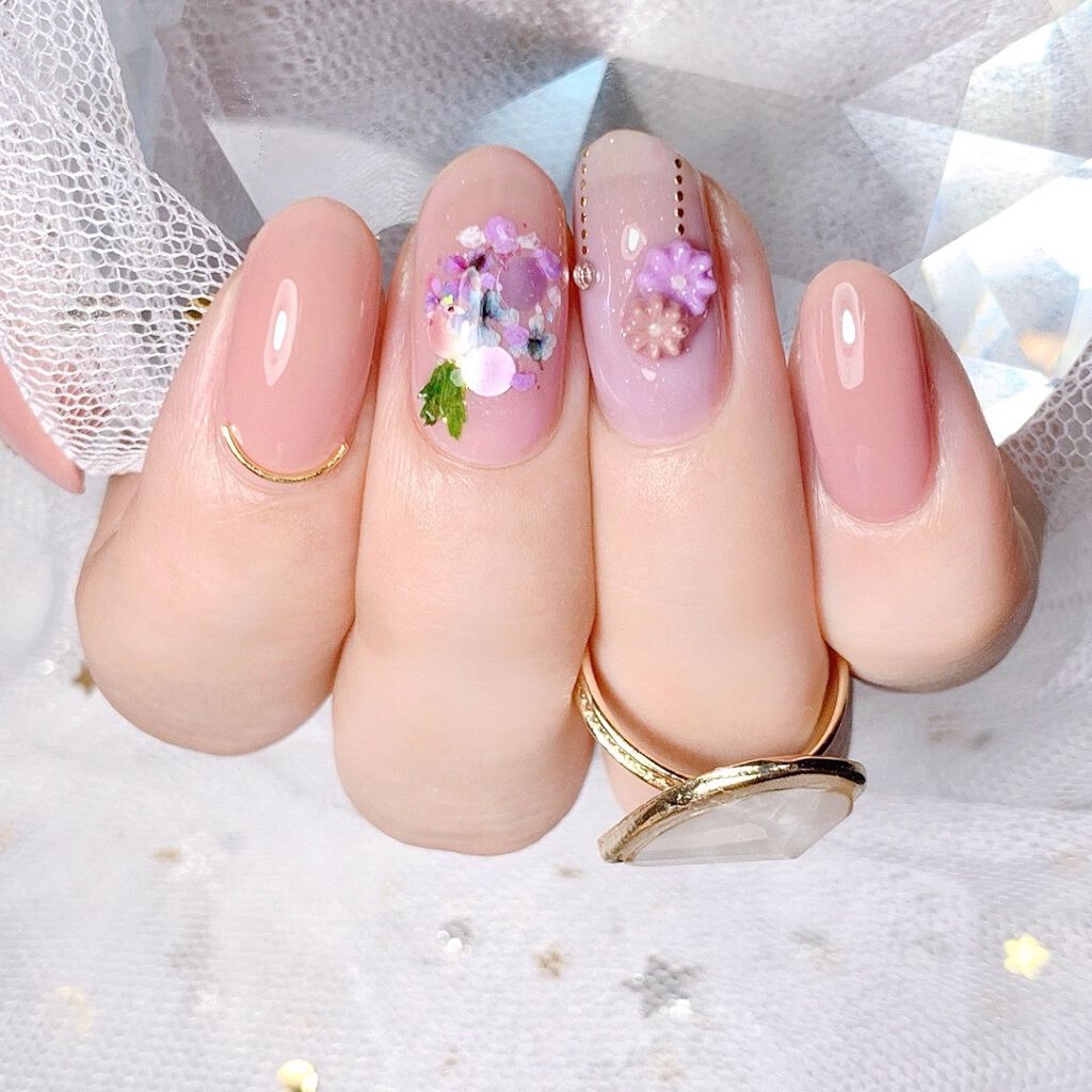 ウィークリージェル WG-11 Antique Rose/HOMEI/ジェルネイルを使ったクチコミ（2枚目）