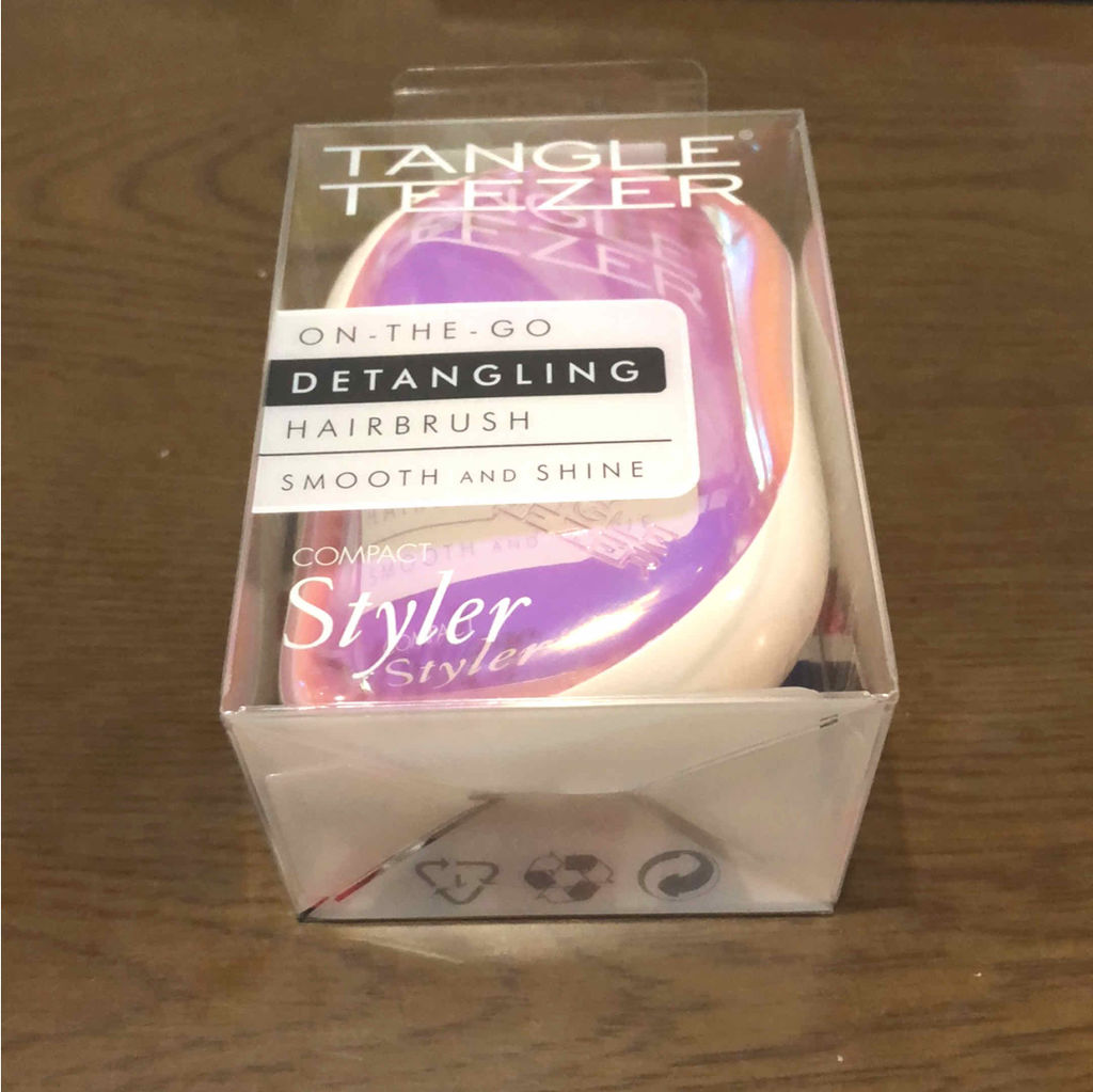 コンパクトスタイラー/TANGLE TEEZER/ヘアブラシを使ったクチコミ（1枚目）