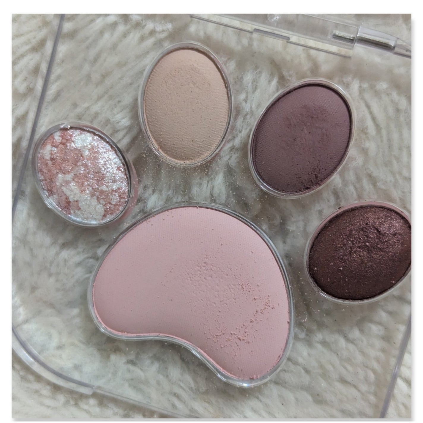 ミャオパウズアイシャドウパレット/MilleFée/アイシャドウパレットを使ったクチコミ(3枚目)