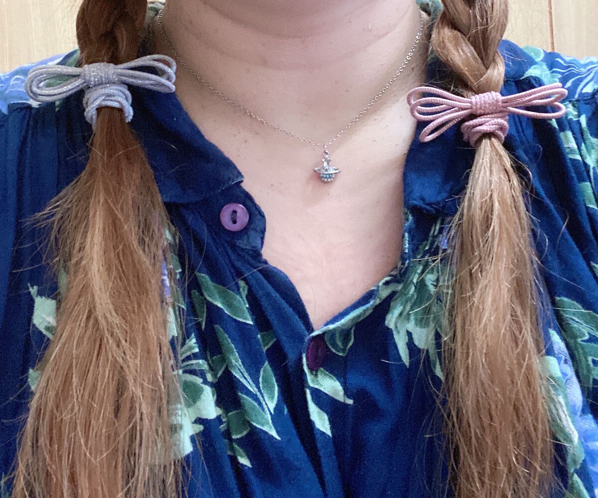 ヘアゴム/DAISO/ヘアアクセサリーを使ったクチコミ（1枚目）