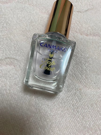 キャンメイク カラフルネイルズ ベースコートのクチコミ「【使った商品】キャンメイクカラフルネイルズ ベースコート
【良いところ】自然な感じで.....」(1枚目)
