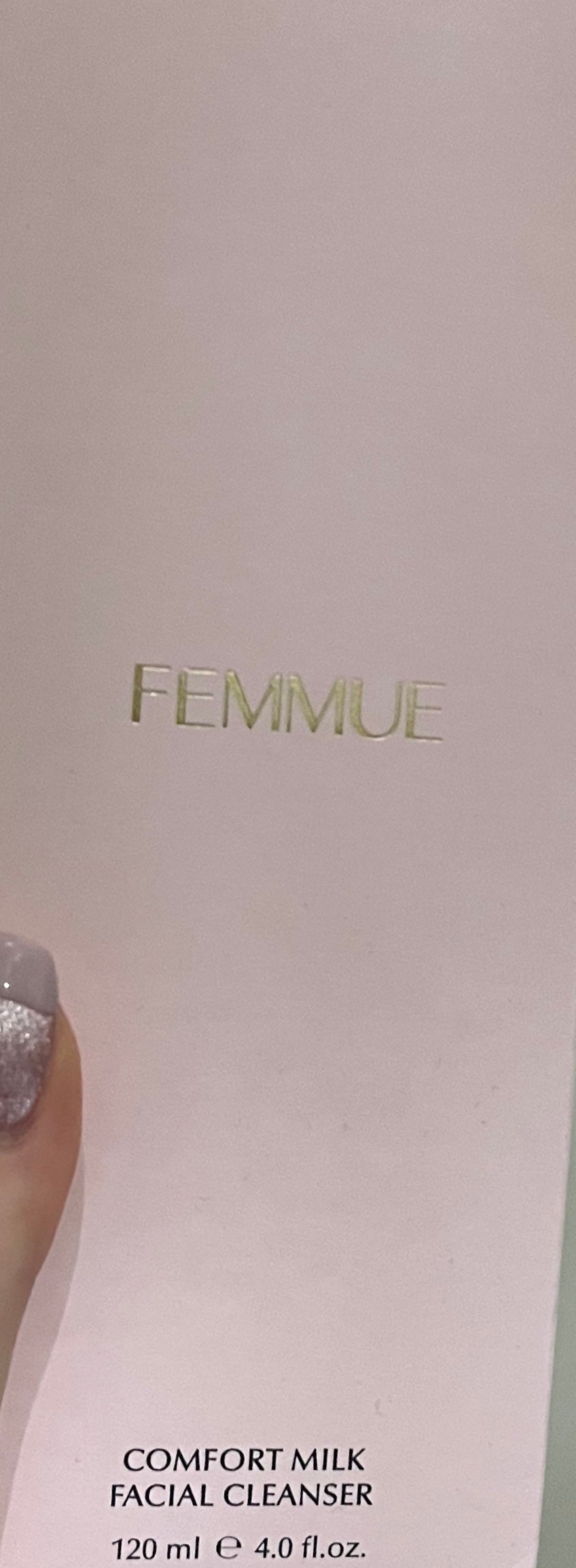 コンフォート クレンジングミルク/FEMMUE/ミルククレンジングを使ったクチコミ(1枚目)