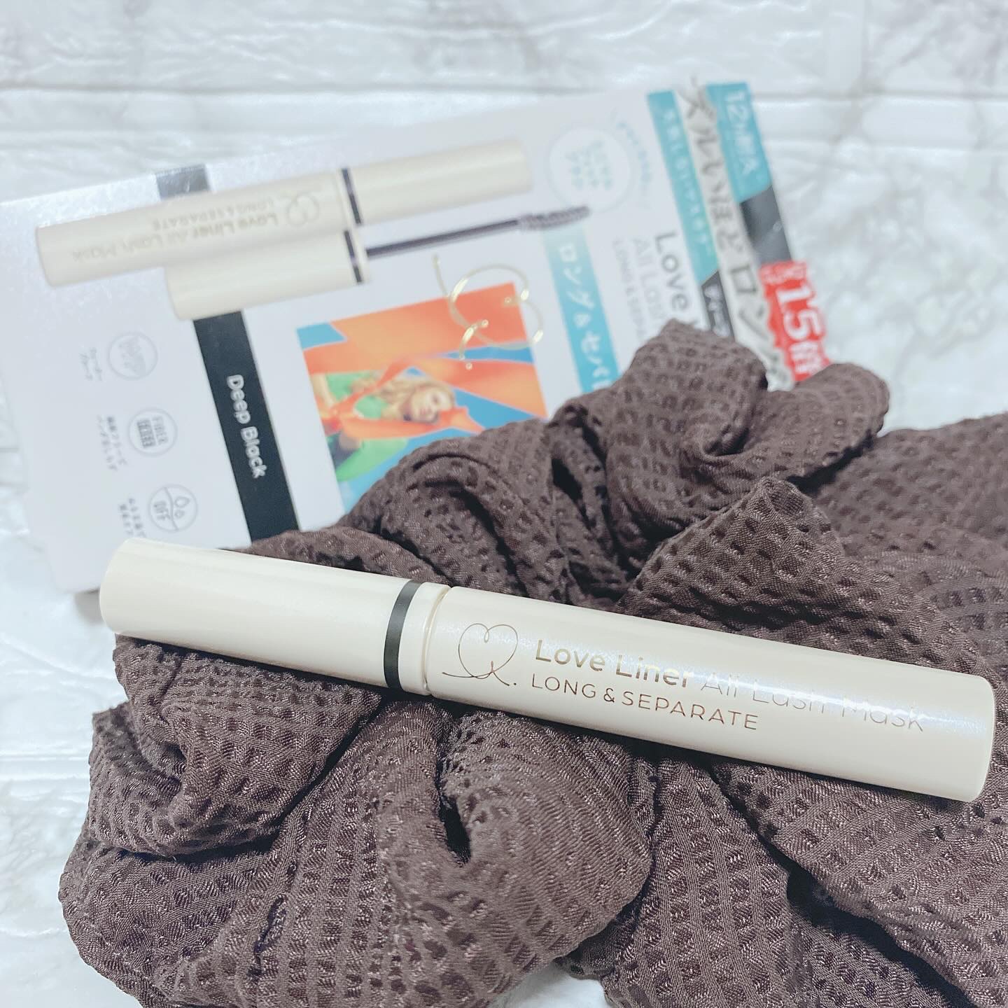 オールラッシュ マスク ロング＆セパレート＜マスカラ＞ ディープブラック/ラブ・ライナー/マスカラを使ったクチコミ（1枚目）