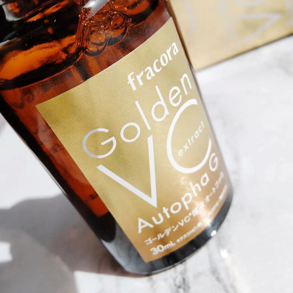 ゴールデンVC原液オートファG/fracora/美容液を使ったクチコミ(7枚目)