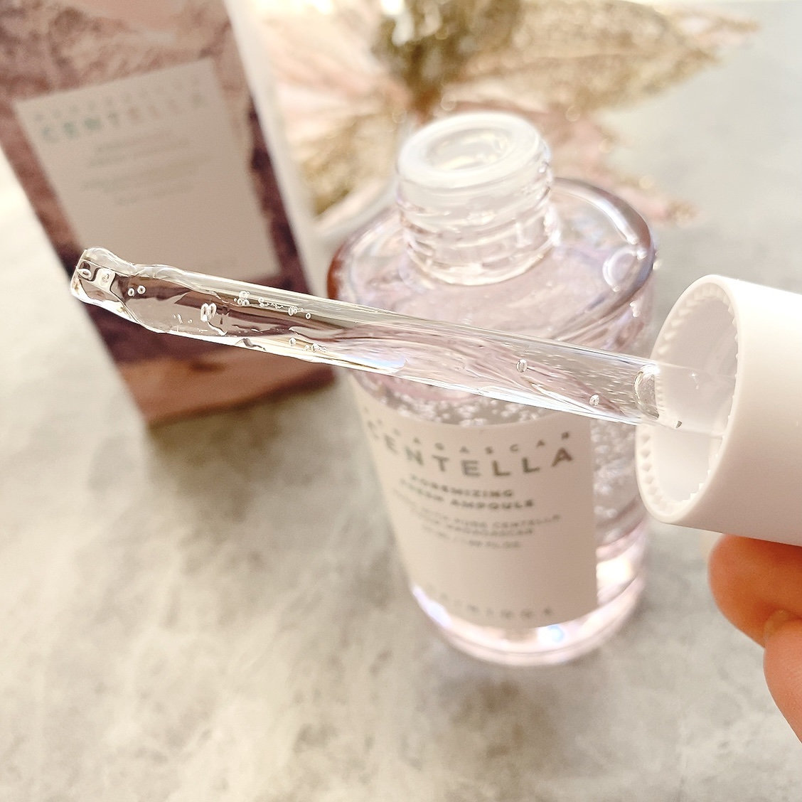 ポアマイジング フラッシュ アンプル 100ml/SKIN1004/美容液を使ったクチコミ（3枚目）