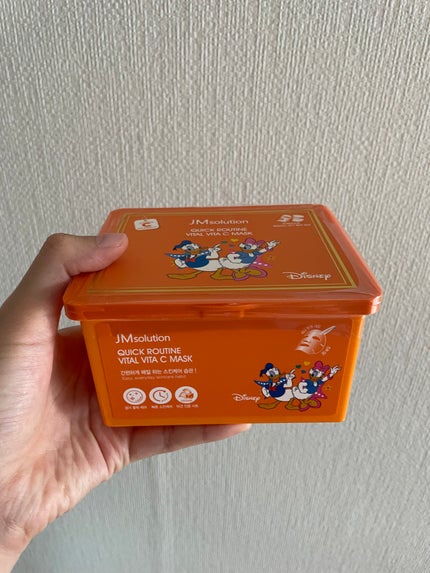 JMsolution-japan edition- クイックルーティンビタCマスクのクチコミ「【使った商品】JMsolution-japan edition-クイックルーティンビタCマスク.....」(1枚目)