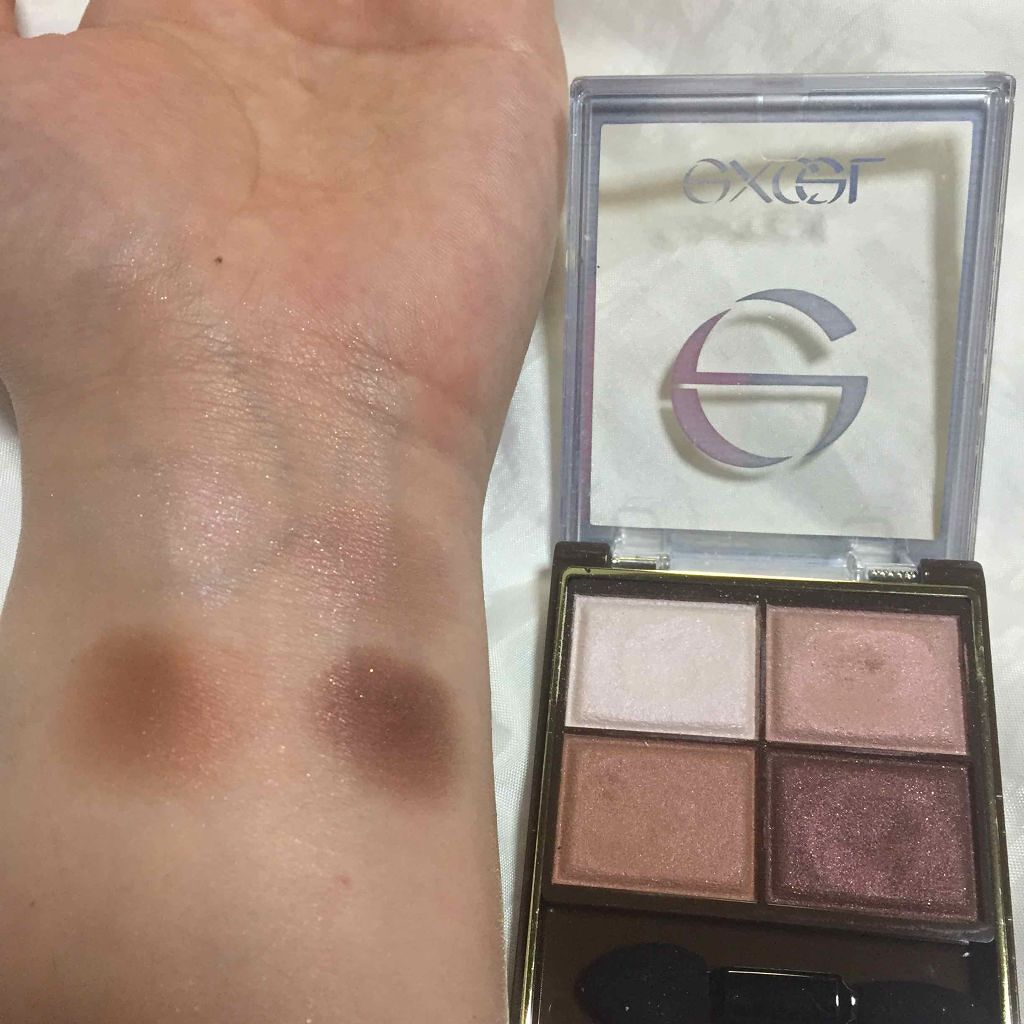 スキニーリッチシャドウ/excel/アイシャドウパレットを使ったクチコミ(4枚目)