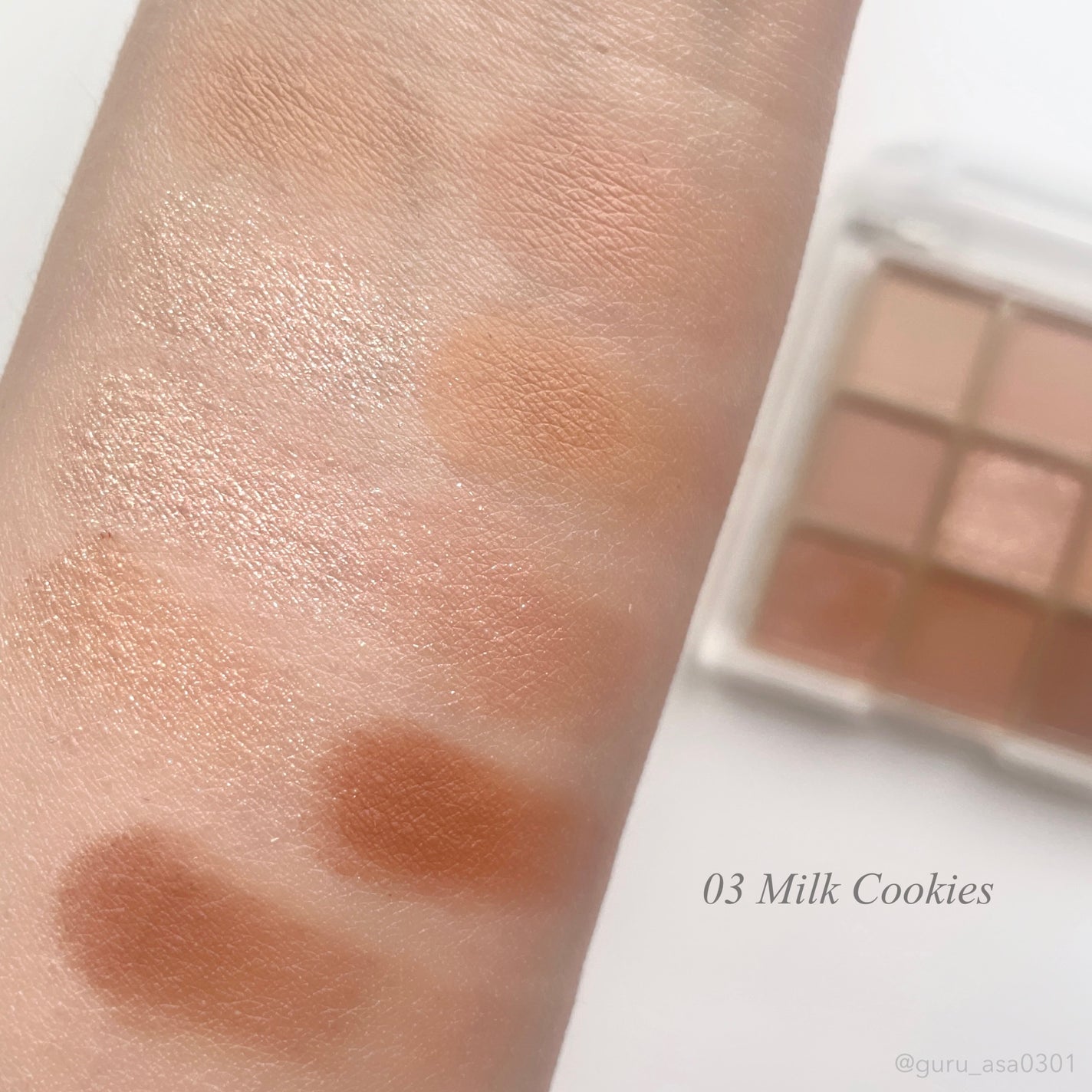 KEYBO FALL IN LOVE SHADOW PALETTE/keybo/アイシャドウパレットを使ったクチコミ(3枚目)