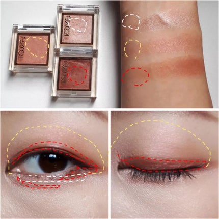 アイプランナー/excel/単色アイシャドウを使ったクチコミ(6枚目)