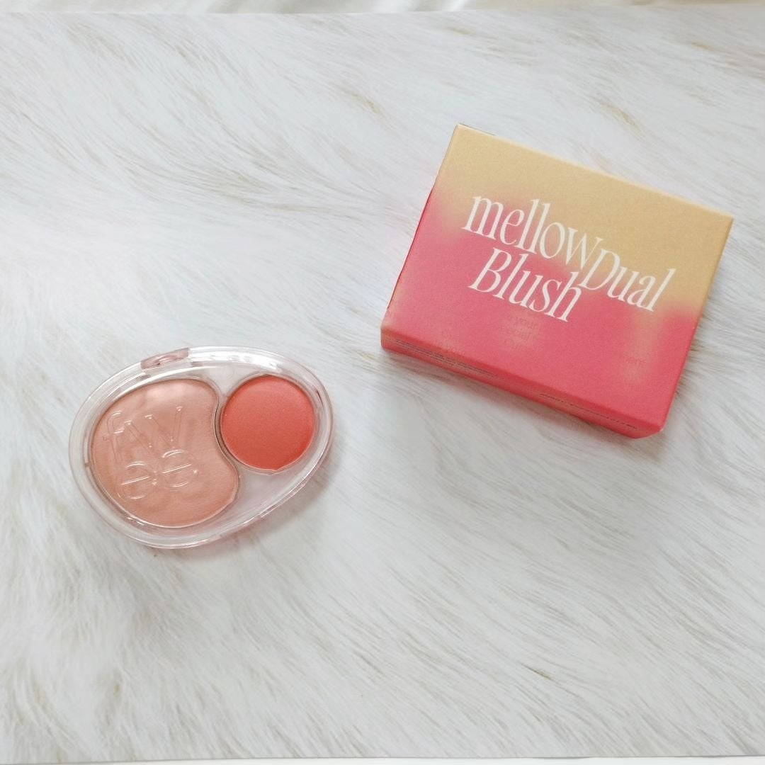 デュアルチークメロウ/fwee/ジェル・クリームチークを使ったクチコミ(4枚目)