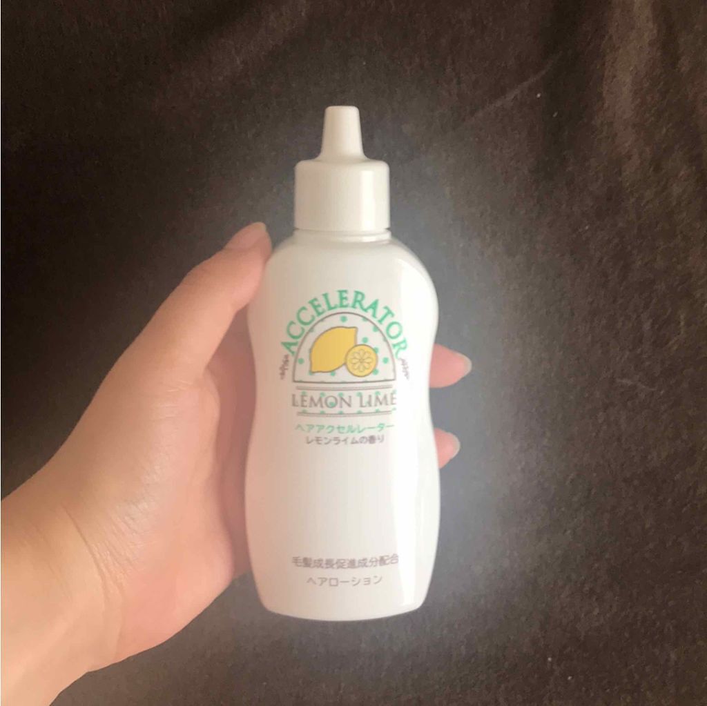 ヘアアクセルレーター レモンライムの香り/加美乃素本舗/頭皮ローションを使ったクチコミ(1枚目)