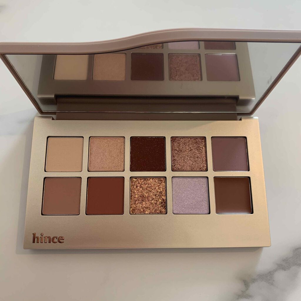 ニューデップスアイシャドウパレット/hince/アイシャドウパレットを使ったクチコミ(3枚目)