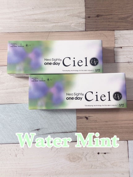 ネオサイトワンデー シエルUV/Aire/ワンデー(1DAY)カラコンを使ったクチコミ(1枚目)