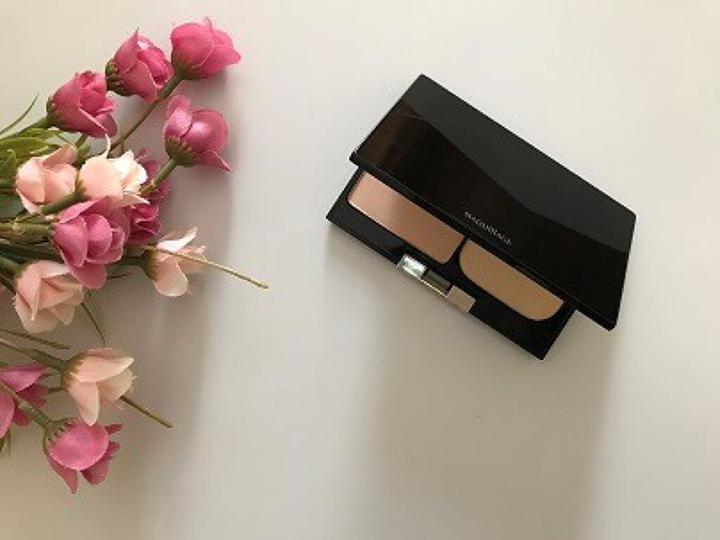 ドラマティックフェイスパウダー/マキアージュ/プレストパウダーを使ったクチコミ（2枚目）